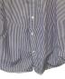 中古・古着 BALENCIAGA (バレンシアガ) Twisted Sleeve Shirt　ツイステッドスリーブシャツ　QC72 704461 TJM10 4640 ブルー サイズ:2：22000円