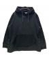 WHITE MOUNTAINEERING（ホワイトマウンテ二アニング）の古着「SIDE SNAP BUTTON HOODIE」｜ブラック
