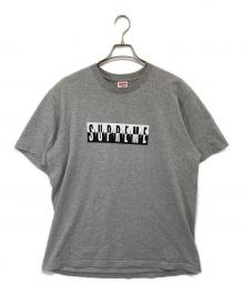 SUPREME（シュプリーム）の古着「Split Tee　スプリットTシャツ　半袖プリントTシャツ」｜グレー