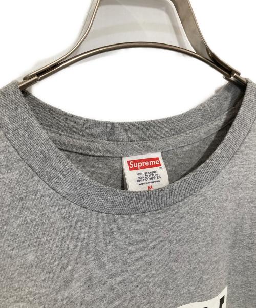 SUPREME（シュプリーム）SUPREME (シュプリーム) Split Tee　スプリットTシャツ　半袖プリントTシャツ グレー サイズ:Mの古着・服飾アイテム