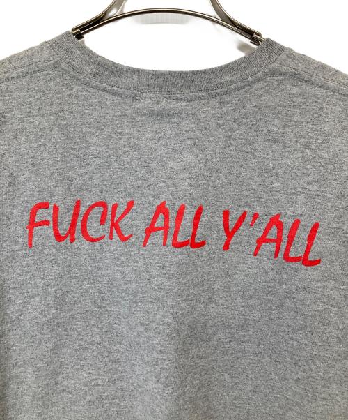 SUPREME（シュプリーム）SUPREME (シュプリーム) Split Tee　スプリットTシャツ　半袖プリントTシャツ グレー サイズ:Mの古着・服飾アイテム