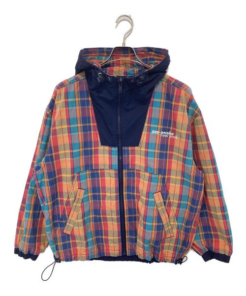 GAP（ギャップ）GAP (ギャップ) AWAKE NY (アウェイク ニューヨーク) オーバーサイズリバーシブルキャンバスジャケット　900857-00-6 マルチカラー サイズ:XSの古着・服飾アイテム
