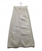 upper hightsアッパーハイツ）の古着「別注 THE LAZY SKIRT」｜ホワイト