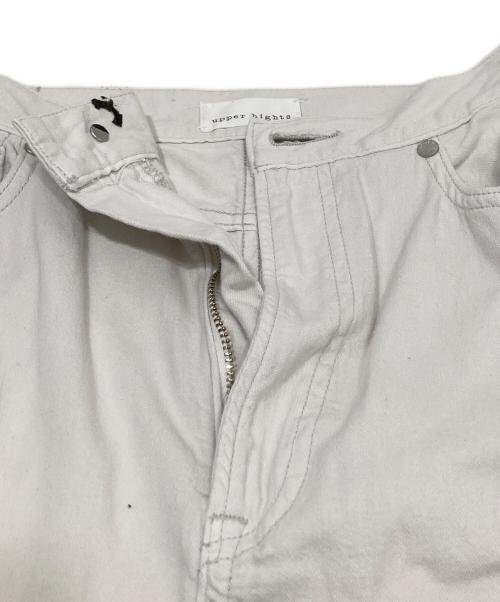 upper hights（アッパーハイツ）upper hights (アッパーハイツ) 別注 THE LAZY SKIRT ホワイト サイズ:24の古着・服飾アイテム
