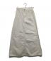 upper hights（アッパーハイツ）の古着「別注 THE LAZY SKIRT」｜ホワイト