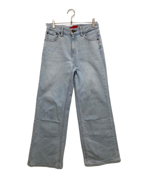 RED CARD（レッドカード）RED CARD (レッドカード) ワイドストレートデニムパンツ インディゴ サイズ:24の古着・服飾アイテム
