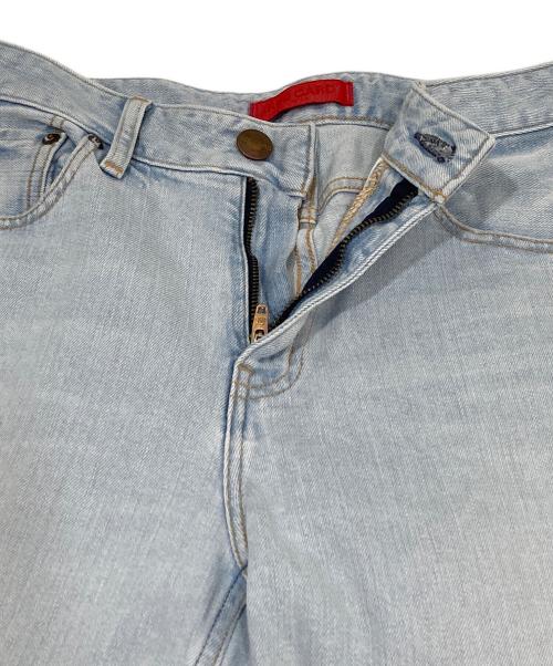 RED CARD（レッドカード）RED CARD (レッドカード) ワイドストレートデニムパンツ インディゴ サイズ:24の古着・服飾アイテム