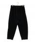 HOMME PLISSE ISSEY MIYAKE (オム プリッセ イッセイ ミヤケ) プリーツテーパードパンツ ブラック サイズ:3：20000円