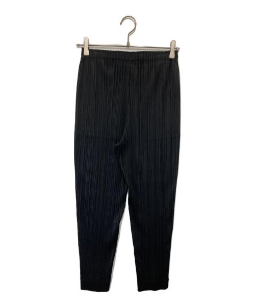 PLEATS PLEASE（プリーツプリーズ）PLEATS PLEASE (プリーツプリーズ) プリーツパンツ　PLEATS PANTS BM50H812LL ブラック サイズ:2の古着・服飾アイテム