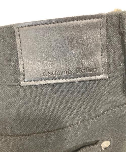 ASAPMODE（エイサップモード）ASAPMODE (エイサップモード) カットオフデニムパンツ ブラック サイズ:Lの古着・服飾アイテム