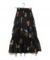 Ameri（アメリ）の古着「MAJOLICA PLEATS SKIRT」｜ブラック