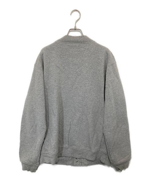 SUPREME（シュプリーム）SUPREME (シュプリーム) Snap Front Sweat スナップフロントスウェット グレー サイズ:XLの古着・服飾アイテム