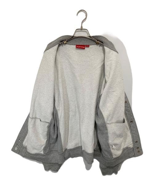 SUPREME（シュプリーム）SUPREME (シュプリーム) Snap Front Sweat スナップフロントスウェット グレー サイズ:XLの古着・服飾アイテム