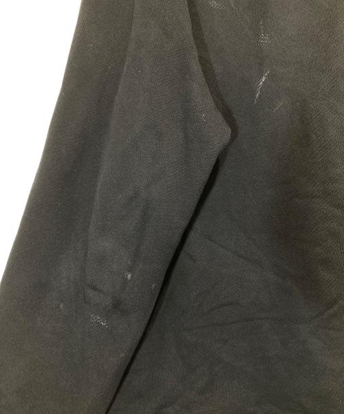 BURBERRY（バーバリー）BURBERRY (バーバリー) エンブロイダリーEKD コットンフーディー ブラック サイズ:XLの古着・服飾アイテム