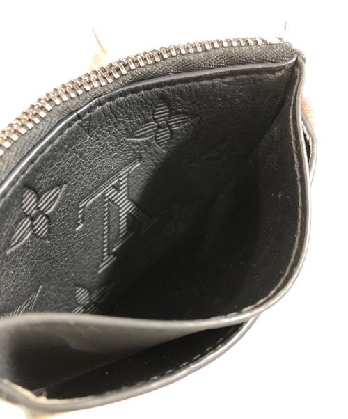 LOUIS VUITTON（ルイ ヴィトン）LOUIS VUITTON (ルイ ヴィトン) コンパクトコインカードホルダー ブラックの古着・服飾アイテム