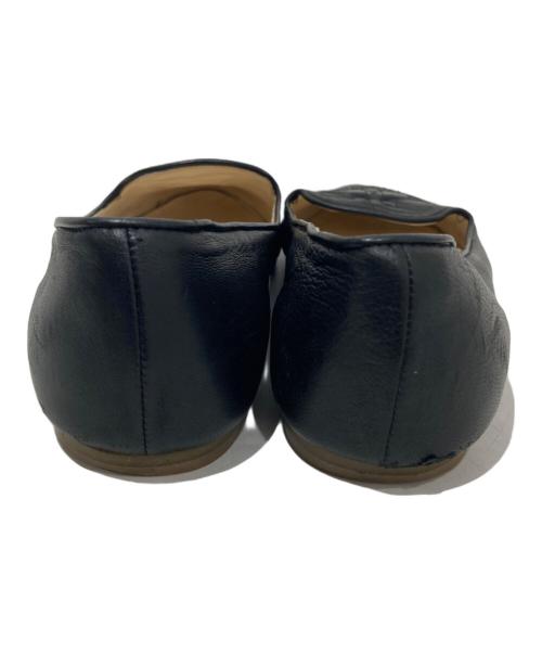 Vivienne Westwood（ヴィヴィアンウエストウッド）Vivienne Westwood (ヴィヴィアンウエストウッド) オーブフラットレザーシューズ ブラック サイズ:38の古着・服飾アイテム