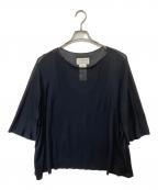 Maison Margielaメゾンマルジェラ）の古着「シルク シアーニット　S31HA0779」｜ブラック