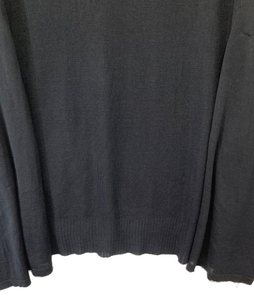Maison Margiela（メゾンマルジェラ）Maison Margiela (メゾンマルジェラ) シルク シアーニット　S31HA0779 ブラック サイズ:Sの古着・服飾アイテム