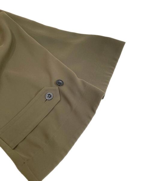 sacai（サカイ）sacai (サカイ) ポリエステルベイカーパンツ オリーブの古着・服飾アイテム