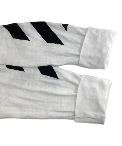 OFFWHITE（オフホワイト）OFFWHITE (オフホワイト) CARAVAGGIO PRINT LONG SLEEVE TEE　カラバッジョプリントトングスリーブティー　OMAB001F17185016 ホワイト サイズ:Mの古着・服飾アイテム