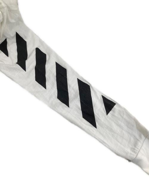 OFFWHITE（オフホワイト）OFFWHITE (オフホワイト) CARAVAGGIO PRINT LONG SLEEVE TEE　カラバッジョプリントトングスリーブティー　OMAB001F17185016 ホワイト サイズ:Mの古着・服飾アイテム