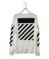 OFFWHITE (オフホワイト) CARAVAGGIO PRINT LONG SLEEVE TEE　カラバッジョプリントトングスリーブティー　OMAB001F17185016 ホワイト サイズ:M：17000円