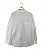COMOLIコモリ）の古着「コモリシャツ　COMOLI SHIRTS　D01-02001」｜ホワイト