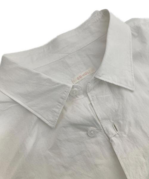 COMOLI（コモリ）COMOLI (コモリ) コモリシャツ　COMOLI SHIRTS　D01-02001 ホワイト サイズ:3の古着・服飾アイテム