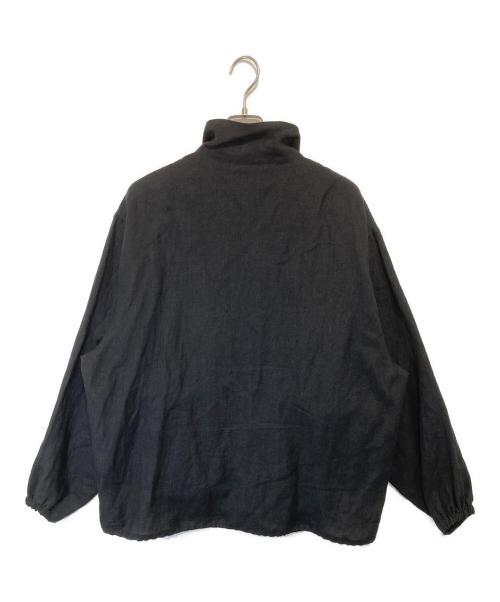 COMOLI（コモリ）COMOLI (コモリ) カナパジップジャケット　ヘンプ100%　ジップアップジャケット　B01-01021 ブラック サイズ:2の古着・服飾アイテム