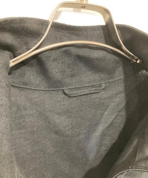 COMOLI（コモリ）COMOLI (コモリ) カナパジップジャケット　ヘンプ100%　ジップアップジャケット　B01-01021 ブラック サイズ:2の古着・服飾アイテム