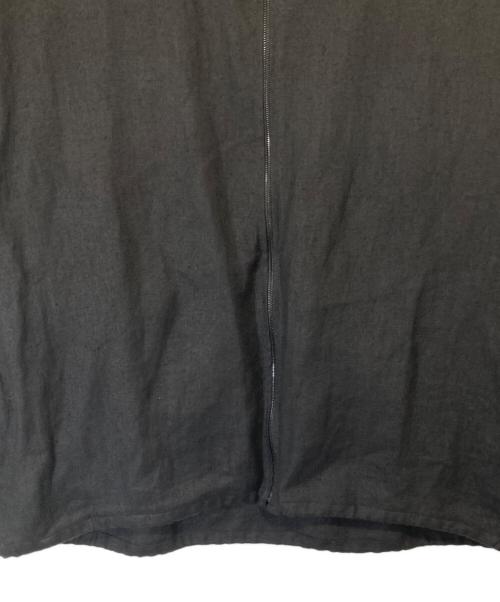 COMOLI（コモリ）COMOLI (コモリ) カナパジップジャケット　ヘンプ100%　ジップアップジャケット　B01-01021 ブラック サイズ:2の古着・服飾アイテム