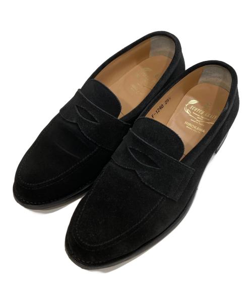 SCOTCH GRAIN（スコッチグレイン）SCOTCH GRAIN (スコッチグレイン) コインローファー ブラック サイズ:２５ 1/2の古着・服飾アイテム