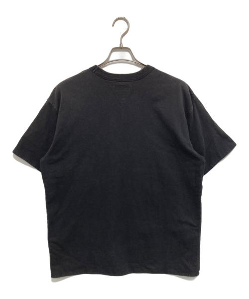 BOTTEGA VENETA（ボッテガベネタ）BOTTEGA VENETA (ボッテガベネタ) ダブルレイヤー コットンジャージー Tシャツ　661788 V16E0M ブラック サイズ:Mの古着・服飾アイテム