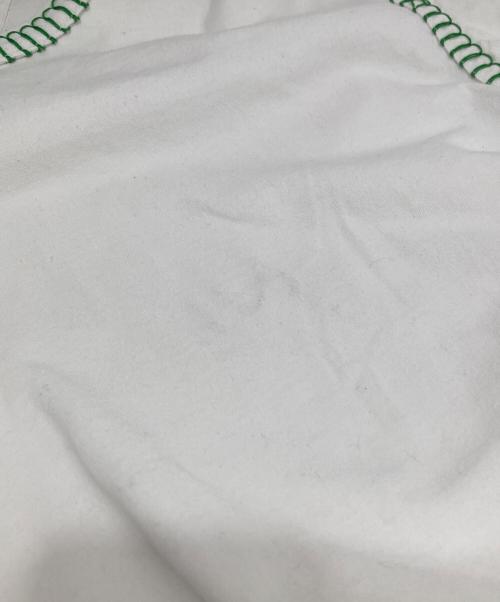 BOTTEGA VENETA（ボッテガベネタ）BOTTEGA VENETA (ボッテガベネタ) カラーステッチTシャツ　686506 V1P70L ホワイト サイズ:Lの古着・服飾アイテム