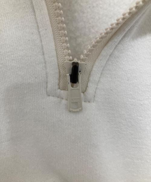 The Ennoy Professional（ザ エンノイ プロフェッショナル）The Ennoy Professional (ザ エンノイ プロフェッショナル) 刺繍 half zip スウェット　 SPORTS MASTERボディ 初期 ホワイト サイズ:XLの古着・服飾アイテム