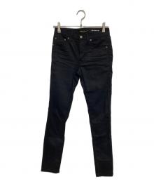 Saint Laurent Paris（サンローランパリ）の古着「スリムフィット スキニーデニムパンツ　D05 W/SK-MW エディ期　594588 YO500」｜ブラック