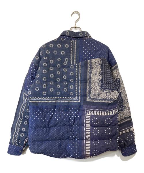 VISVIM（ビズビム）VISVIM (ビズビム) 23AW KERCHIEF DOWN JACKET　0223905013004 ブルー サイズ:4の古着・服飾アイテム