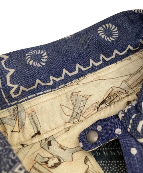 VISVIM（ビズビム）VISVIM (ビズビム) 23AW KERCHIEF DOWN JACKET　0223905013004 ブルー サイズ:4の古着・服飾アイテム