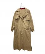 Ameri×STUDIOUSアメリ×ステュディオス）の古着「別注REVERSIBLE TRENCH COAT」｜ベージュ