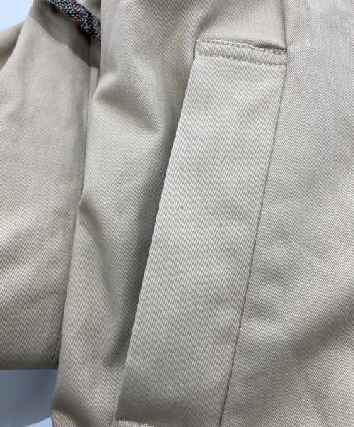 Ameri（アメリ）Ameri (アメリ) STUDIOUS (ステュディオス) 別注REVERSIBLE TRENCH COAT ベージュ サイズ:Fの古着・服飾アイテム