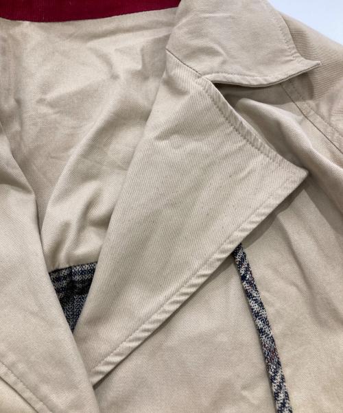 Ameri（アメリ）Ameri (アメリ) STUDIOUS (ステュディオス) 別注REVERSIBLE TRENCH COAT ベージュ サイズ:Fの古着・服飾アイテム