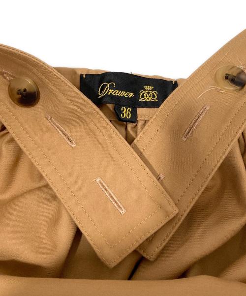 DRAWER（ドゥロワー）DRAWER (ドゥロワー) キャミワンピースドレスジャンパースカート オレンジ サイズ:36の古着・服飾アイテム