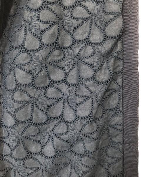 DRAWER（ドゥロワー）DRAWER (ドゥロワー) フラワーレースパンツ　FLOWER LACE PANTS　6514-236-0893 ネイビー サイズ:36の古着・服飾アイテム