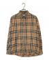BURBERRY LONDON（バーバリーロンドン）の古着「ノバチェックシャツ CHECK SHIRTS 8020883」｜ベージュ