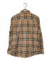 BURBERRY LONDON (バーバリーロンドン) ノバチェックシャツ CHECK SHIRTS 8020883 ベージュ サイズ:L：25000円