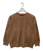 AURALEEオーラリー）の古着「SUPER MILLED SWEAT P/O　スーパー ミルド スウェット プルオーバー」｜ブラウン