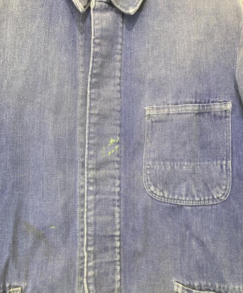 USED（ユーズド）USED (ユーズド) モールスキンワークジャケット　MOLESKIN WORK JACKET ネイビー サイズ:不明の古着・服飾アイテム