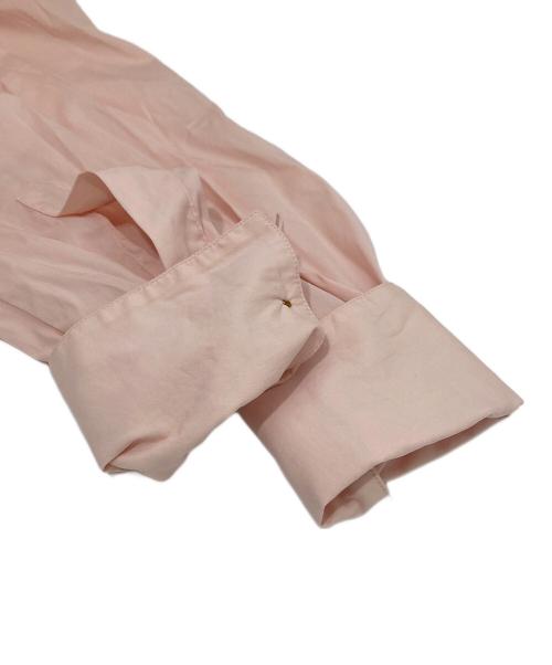 Vivienne Westwood RED LABEL（ヴィヴィアンウエストウッドレッドレーベル）Vivienne Westwood RED LABEL (ヴィヴィアンウエストウッドレッドレーベル) ボウタイオーブ刺繍シャツ　356-01-88029 ピンク サイズ:Mの古着・服飾アイテム