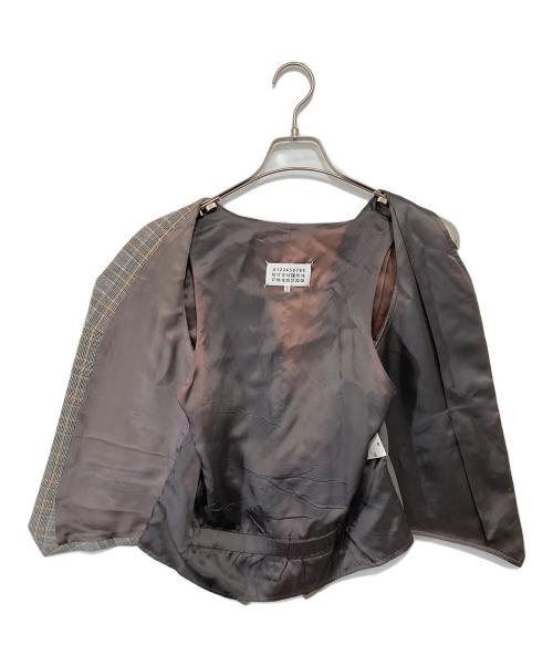 Maison Margiela（メゾンマルジェラ）Maison Margiela (メゾンマルジェラ) 再構築 アーティザナル復刻ジレ　S30FB0085 S47463 グレー サイズ:46の古着・服飾アイテム
