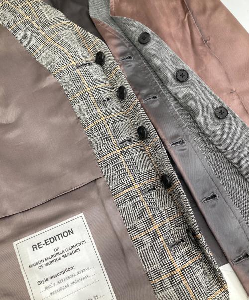Maison Margiela（メゾンマルジェラ）Maison Margiela (メゾンマルジェラ) 再構築 アーティザナル復刻ジレ　S30FB0085 S47463 グレー サイズ:46の古着・服飾アイテム